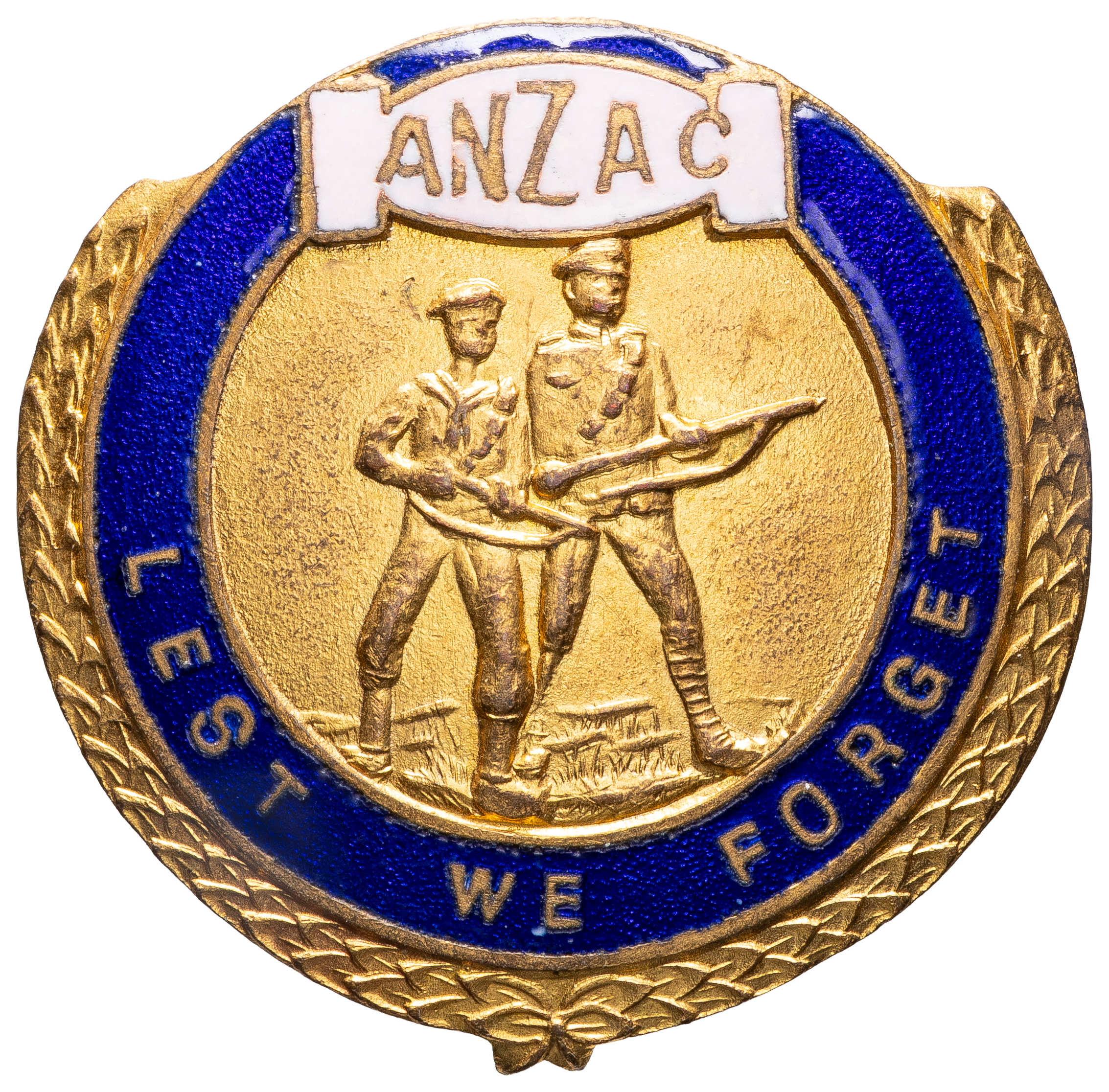 ANZAC Lest We Forget Badge, 1900S, VF
