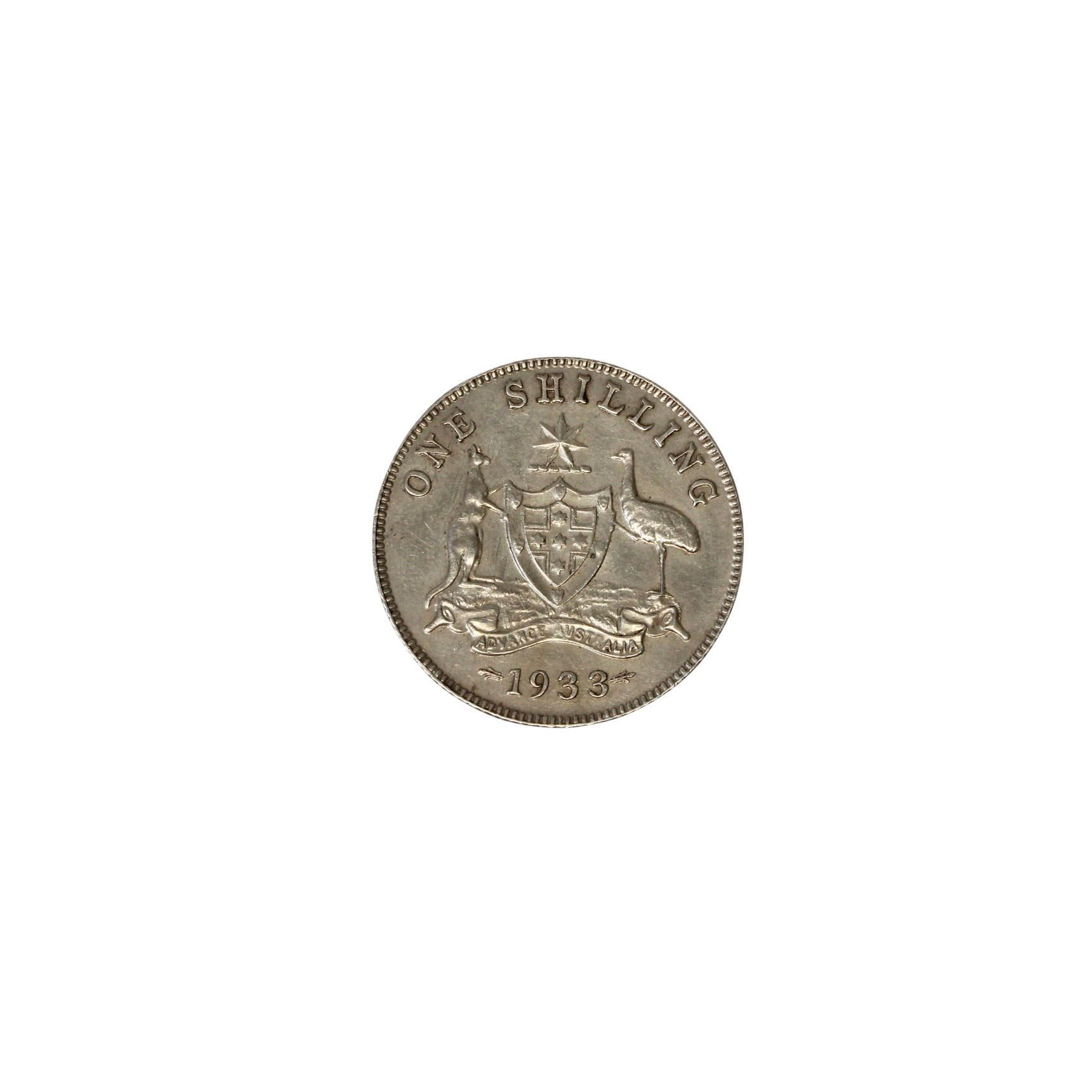 1012. · George V, Shilling, 1933, aUNC